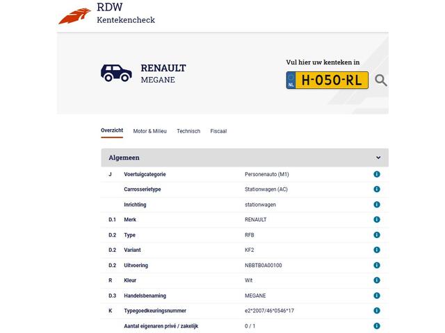 Renault MEGANE Estate 1.3 TCe GT-Line (141PK) 1e-Eig & Keurig-Onderh., BOVAG-Garantie. NL-Auto.