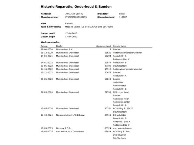 Renault MEGANE Estate 1.3 TCe GT-Line (141PK) 1e-Eig & Keurig-Onderh., BOVAG-Garantie. NL-Auto.