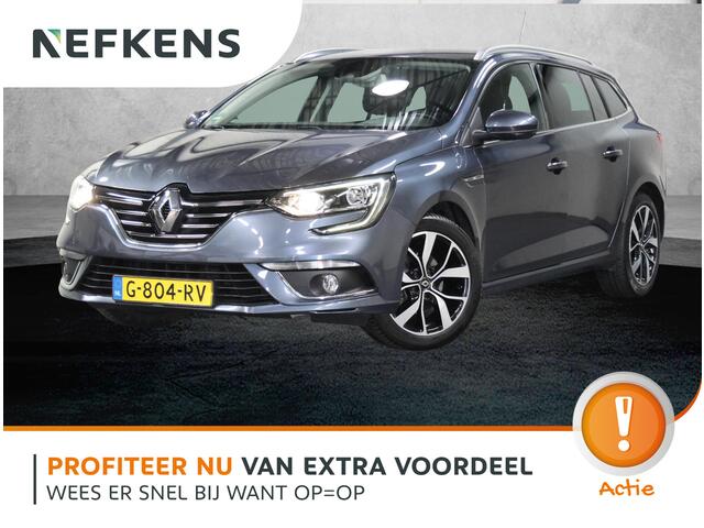 Renault MEGANE Estate TCe 140PK Bose | AppleCarPlay/AndroidAuto | Cruise Control | Climate Control | Navigatie | Parkeersensoren | Trekhaak | Isofix | Privacy Glass | BOSE SOUND |