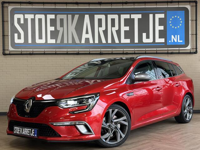 Renault MEGANE Estate 1.6 TCe 205pk GT | Groot Navi | 18 inch | Bose | Pano | Dodehoek | Led | Volledig dealer onderhouden!