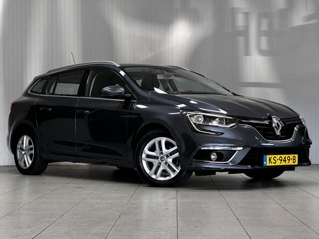 Renault MEGANE Estate 1.5 dCi Eco2 Zen/ Trekhaak/ DAB+/ Navi/ Clima/ Cruise/ Elek. pakket/ Isofix/ Bluetooth/ Armsteun/ Multi. LEDER. Stuur/ Mistl./ PDC/ Chroom/ Dakrails/ LED Dagrijverl.
