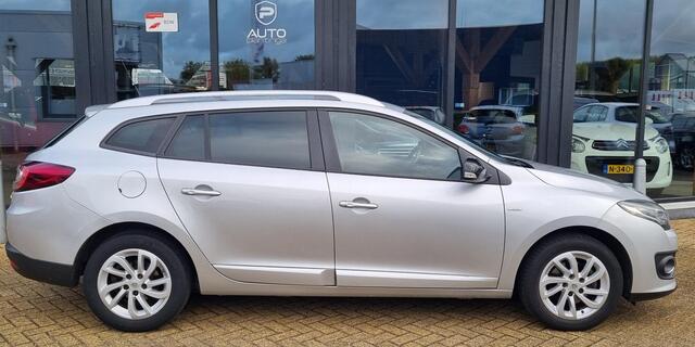 Renault MEGANE Estate 1.2 TCe Limited 116PK | NL AUTO | Trekaak | Onderhoudshistorie | Navigatie | Cruise Control | Climate Control | Parkeersensoren | Getint Glas | 2 Sleutels |