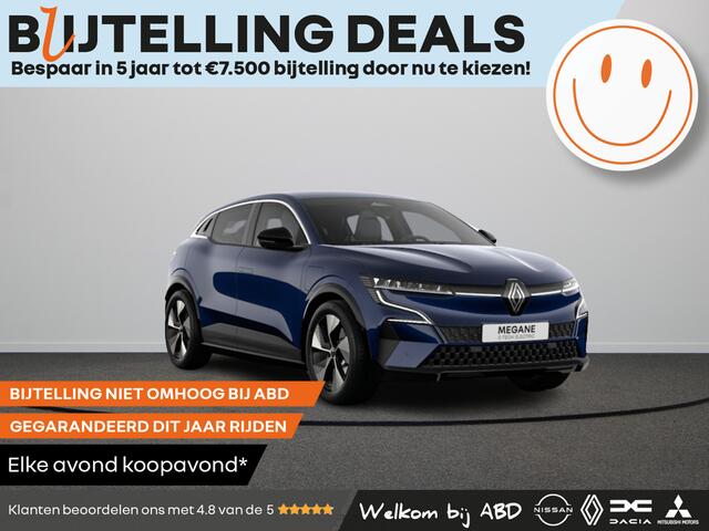 Renault MEGANE E-Tech Techno 60kWh Comfort range | Achteruitrijcamera | Adaptive Cruise Control | Adaptive Vision LED koplampen met geïntegreerde mistlampfunctie
