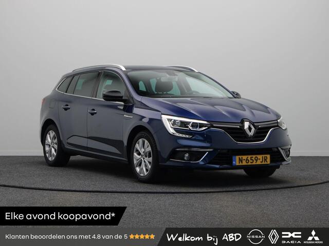 Renault MEGANE Estate TCe 140pk Limited | Stoelverwarming | 1700kg geremd | Dealer onderhouden | Navigatie |