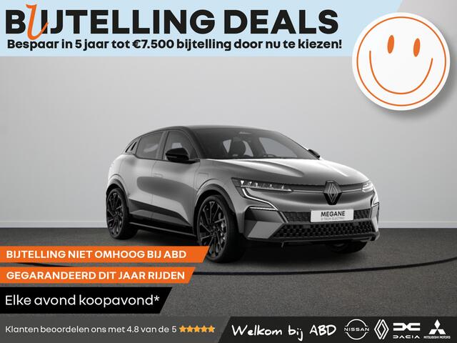Renault MEGANE E-Tech Esprit Alpine 60kWh Comfort range | Adaptive Cruise Control | Adaptive Vision LED koplampen met geïntegreerde mistlampfunctie | Elektrisch verwarmbare voorstoelen