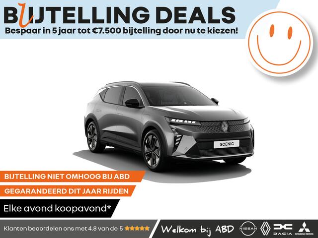 Renault SCENIC E-Tech Techno EV87 Long Range | Achteruitrijcamera | Adaptive Cruise Control | Adaptive Vision LED koplampen met geïntegreerde mistlampfunctie