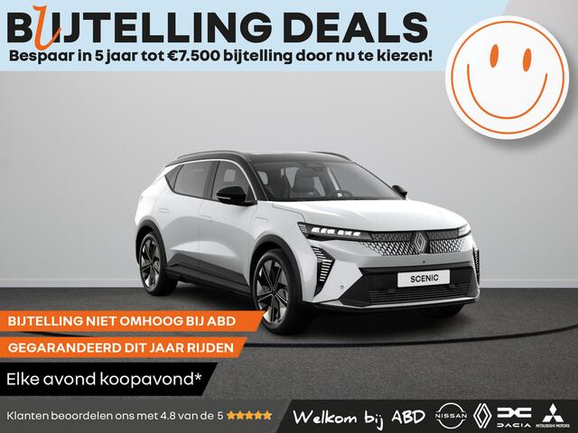 Renault SCENIC E-Tech Techno EV87 Long Range | Achteruitrijcamera | Adaptive Cruise Control | Adaptive Vision LED koplampen met geïntegreerde mistlampfunctie