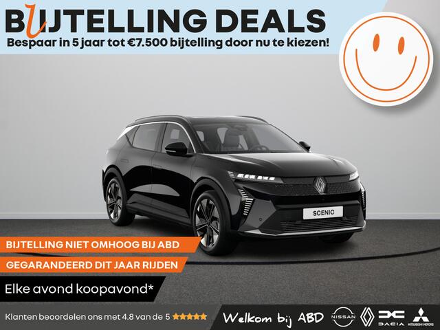 Renault SCENIC E-Tech Techno EV87 Long Range | Achteruitrijcamera | Adaptive Cruise Control | Adaptive Vision LED koplampen met geïntegreerde mistlampfunctie