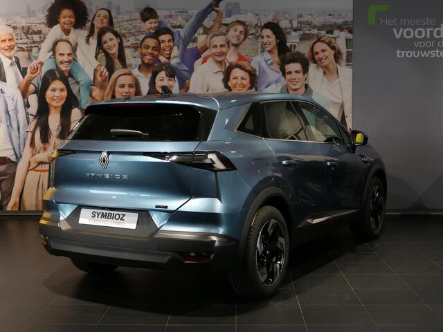 Renault Symbioz 1.8 E-Tech full hybrid 160 techno *NIEUW* - Dodehoek, camera, adaptive cruise, sensor v+a