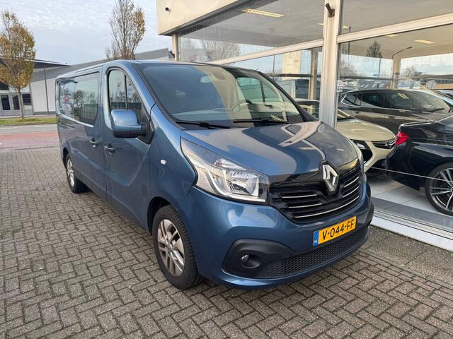 Renault TRAFIC 1.6 dCi T29 L2H1 DC Luxe Energy | 1e eigenaar | 3-zitplaatsen | Airco | Achteruitrijcamera | Cruise control | Trekhaak | Zijschuifdeur-rechts | Elektrische ramen |