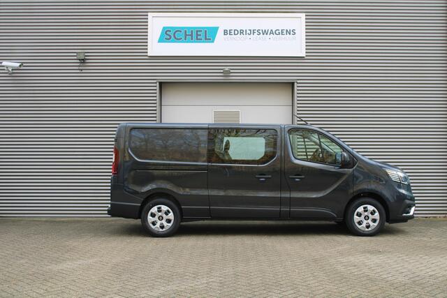 Renault TRAFIC 2.0 Blue dCi 130pk T29 L2H1 Advance Dubbele Cabine - Carplay - Android - 2x Schuifdeur - Passagiersstoel - Camera - LED - Rijklaar