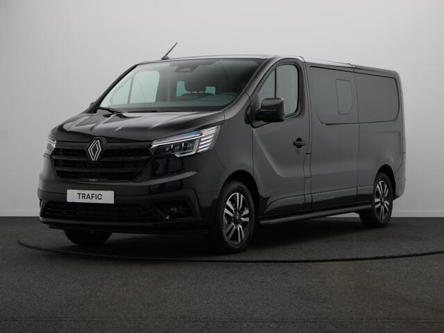 Renault TRAFIC 2.0 dCi EDC 170 T29 L2H1 Extra DC | Anniversary | Sidebars | Zwarte logo's | Glasslook |