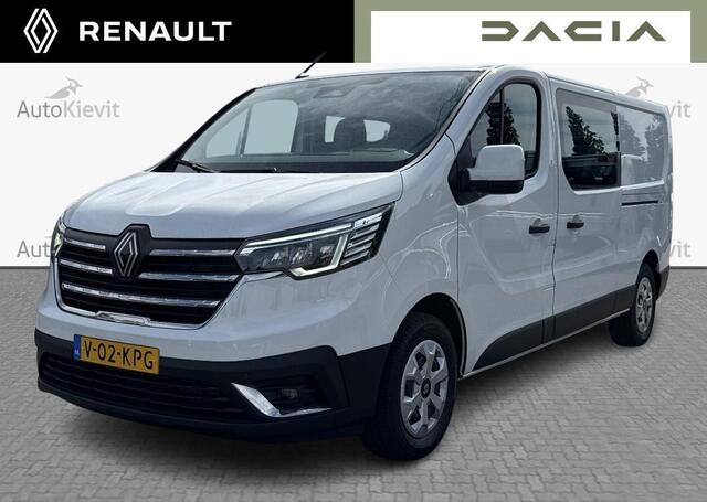 Renault TRAFIC 2.0 Blue dCi 150 EDC T30 L2H1 Advance DC - Dubbel Cabine / EASY LINK navi - Additionele parkeerhulp / Zijschuifdeur links zonder ruit /Vierseizoenbanden / Reservewiel SNOEKS
