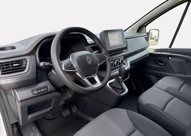 Renault TRAFIC 2.0 Blue dCi 150 EDC T30 L2H1 Advance DC - Dubbel Cabine / EASY LINK navi Additionele parkeerhulp / Zijschuifdeur links zonder ruit / Vierseizoenbanden / Reservewiel SNOEKS