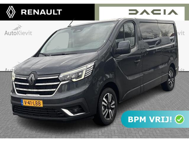 Renault TRAFIC 2.0 Blue dC1 150 T30 L2H1 Extra - Reservewiel / Alarm / 17\" lichtmetalen velgen 'Avens Noir Diamantée' in aluminium en zwart,Houten laadvloer