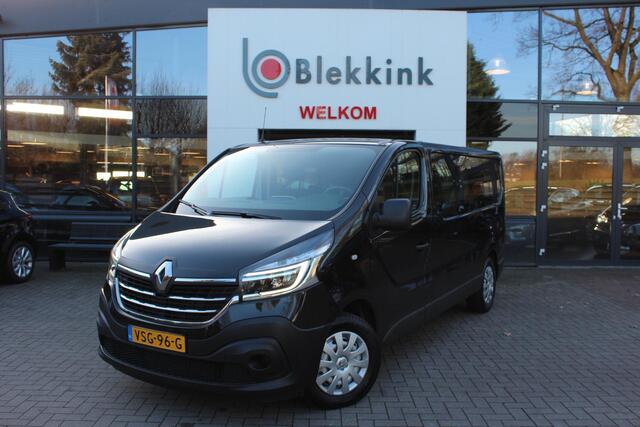 Renault TRAFIC 2.0 dCi 145 pk Comfort Dubbele Cabine Navi, Airco,Trekhaak, Laadruimte betimmert