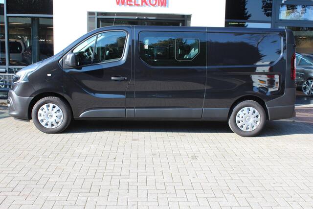 Renault TRAFIC 2.0 dCi 145 pk Comfort Dubbele Cabine Navi, Airco,Trekhaak, Laadruimte betimmert