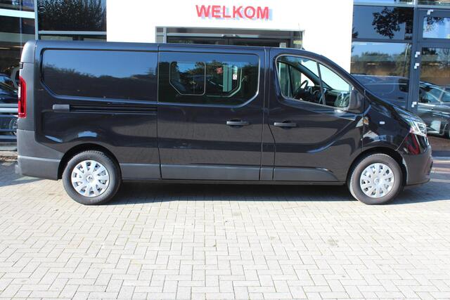 Renault TRAFIC 2.0 dCi 145 pk Comfort Dubbele Cabine Navi, Airco,Trekhaak, Laadruimte betimmert
