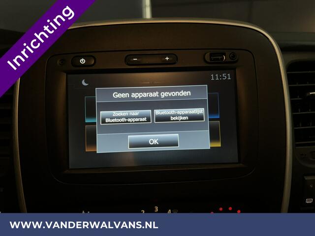 Renault TRAFIC 1.6 dCi L2H1 inrichting Euro6 Airco | Imperiaal | Navigatie | cruisecontrol, parkeersensoren, trekhaak, bijrijdersbank