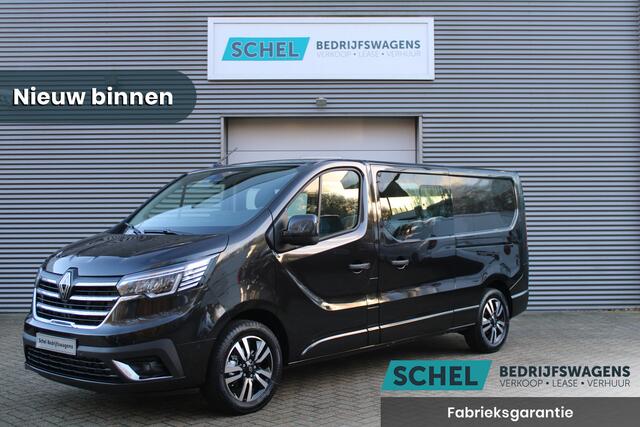Renault TRAFIC 2.0 Blue dCi 170pk T29 L2H1 Extra DC - 2x Schuifdeur - Carplay - LED - Blind Spot - Navigatie - Camera - Trekhaak - Stoelverwarming - Rijklaar