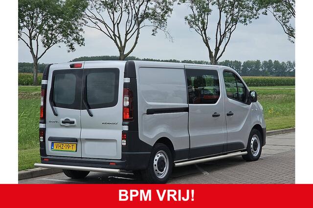 Renault TRAFIC 2.0 dCi 145 T29 L2H1 DC Comfort Airco Automaat Navi Sidebars Euro6 145Pk NAP 1e Eigenaar!