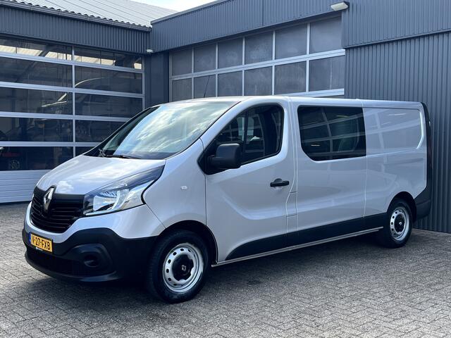 Renault TRAFIC 1.6 dCi L2H1 DC Marge Btw / Bpm vrij Airco Cruise controle Navigatie 5 persoons Dubbele cabine Euro 5 Lang Verlengde wielbasis 1e eigenaar Ex overheid