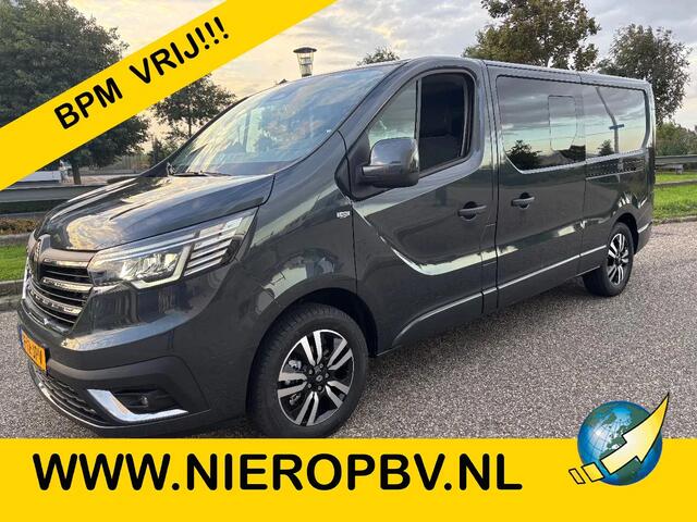 Renault TRAFIC 2.0DCI L2H1 150PK Automaat Dubbelcabine Dubbelen schuifdeur Airco Navi Cruisecontrol NIEUW BPM VRIJ