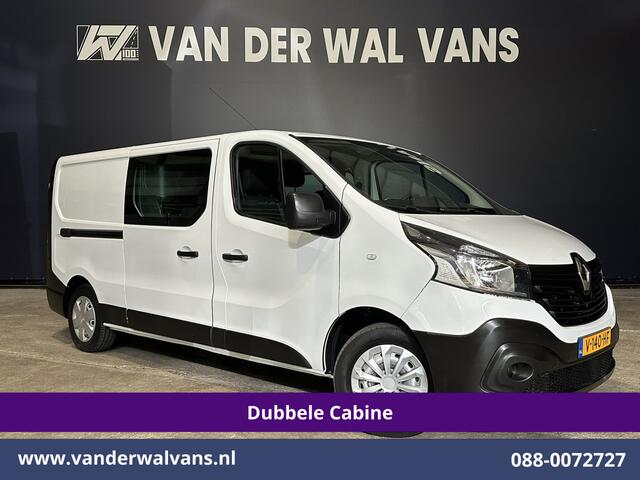 Renault TRAFIC 1.6 dCi L2H1 Dubbele cabine Euro6 Airco | 6-Zits | Navigatie | Cruisecontrol | Trekhaak | Parkeersensoren Bluetooth telefoonvoorbereiding
