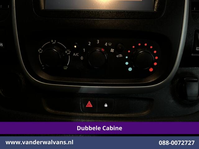 Renault TRAFIC 1.6 dCi L2H1 Dubbele cabine Euro6 Airco | 6-Zits | Navigatie | Cruisecontrol | Trekhaak | Parkeersensoren Bluetooth telefoonvoorbereiding