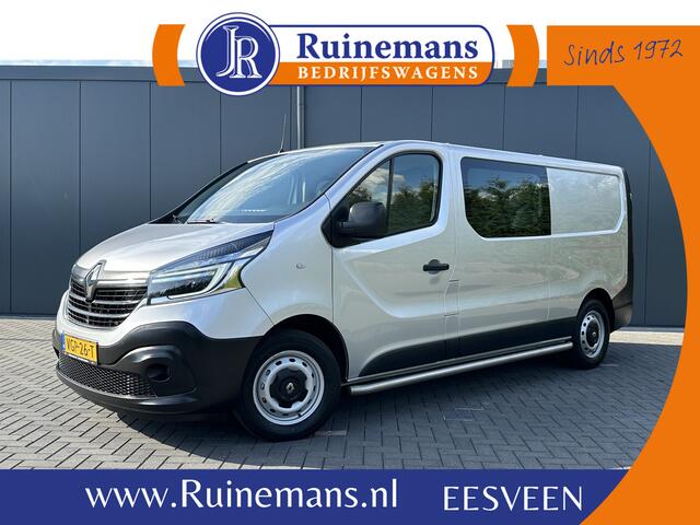 Renault TRAFIC 2.0 dCi 120 PK / L2H1 / DUBBEL CABINE / 1e EIG. / ZEER NETTE STAAT / AIRCO / CRUISE / NAVI / 6 PERSOONS DUBBELE CABINE