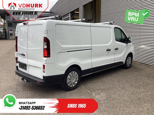 Renault TRAFIC 2.0 dCi 145 pk Aut. L2 BPM VRIJ! LED/ Carplay/ Cruise/ Stoelverw./ Airco/ Navi/ Dakdragers/ Trekhaak