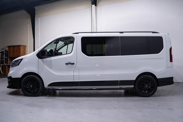 Renault TRAFIC 2.0 dCi 150 pk Dubbel Cabine Black Style Navi Camera, 18" LMV, Spoiler V+A, LED Koplampen, Keyless Entry, BPM Vrij, 6-Zits
