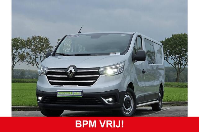 Renault TRAFIC 2.0 dCi 150 T29 L2H1 DC Comfort Airco Automaat Navi Sidebars Euro6 150Pk NAP 1e Eigenaar!