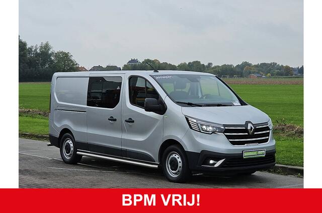 Renault TRAFIC 2.0 dCi 150 T29 L2H1 DC Comfort Airco Automaat Navi Sidebars Euro6 150Pk NAP 1e Eigenaar!
