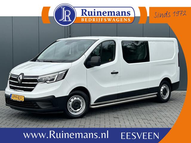 Renault TRAFIC 2.0 dCi / L2H1 / DUBBEL CABINE / 6-PERSOONS DUBBELE CABINE / AIRCO / CRUISE / NAVI / BLUETOOTH / 3-ZITS / PDC