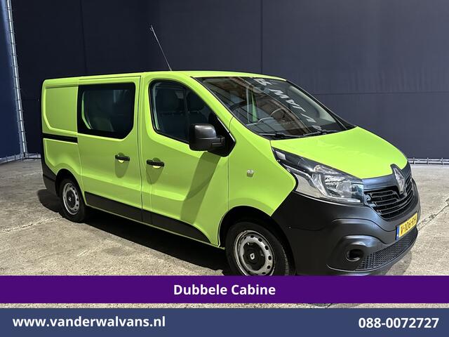 Renault TRAFIC 1.6 dCi 122pk inrichting L1H1 Dubbele cabine Euro6 Airco | 6-Zits | Navigatie Trekhaak, Cruisecontrol, Parkeersensoren, Bijrijdersbank