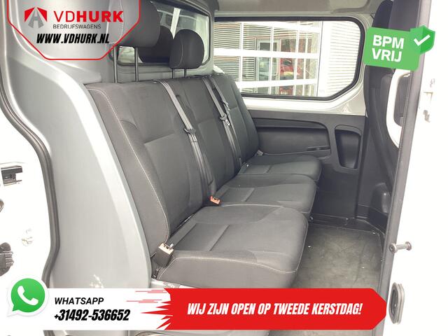 Renault TRAFIC 1.6 dCi 125 pk E6 L2 DC Dubbel Cabine BPM VRIJ NL Auto/ Camera/ Cruise/ Navi/ Airco/ Trekhaak