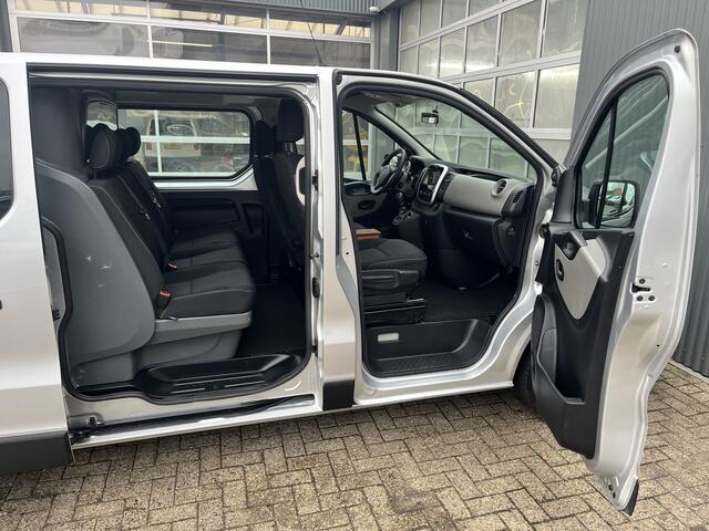 Renault TRAFIC 1.6 dCi T29 L2H1 DC Marge Btw / Bpm vrij Airco Cruise controle Navigatie 5-Persoons Dubbele cabine Euro 6 Lang Verlengde wielbasis 1e eigenaar Ex overheid