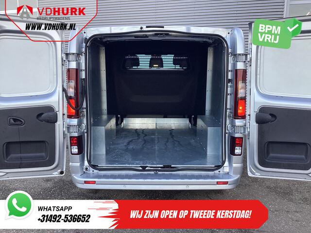 Renault TRAFIC 2.0 dCi 150 pk Aut. L2 DC Dubbel Cabine NL Auto/ 2xSchuifdeur/ LED/ Carplay/ Climate/ Camera/ PDC/ LMV