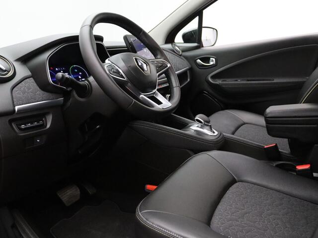 Renault ZOE 135pk Iconic 52 kWh KOOPBATTERIJ Camera | Climate | Cruise | Navi | Parkeersens. v+a