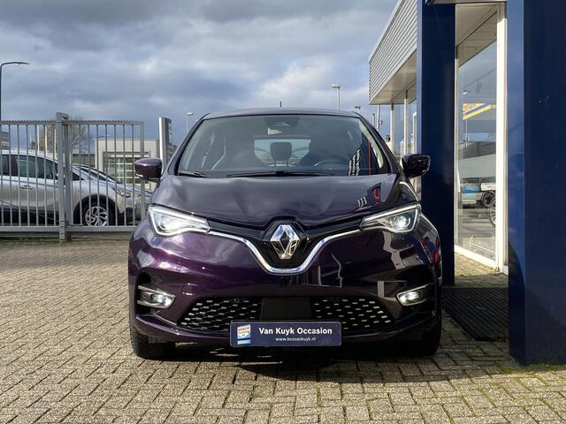 Renault ZOE R110 Life Carshare 52 kWh / 5-Deurs / Koop-Accu / 25.000 KM / Warmtepomp / 1e-Eigenaar / Cruise-Control / Climate-Control / Stoelverwarming / Stuurverwarming / Apple-Carplay & Android-Auto / Keyless / LED / DAB Radio-Bluetooth / Navi / PDC met Camera-Acht