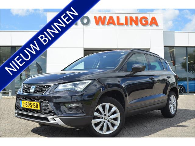 Seat ATECA 1.0 EcoTSI Virtual Cockpit | Carplay | a.Camera | LED koplampen | Metallic zwart | Getint glas | Climate | Cruise | LMV