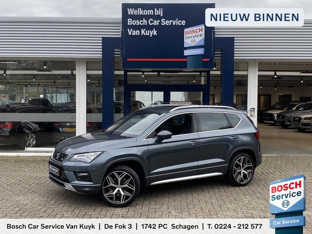 Seat ATECA 1.5 TSI FR Business Intense / Automaat / Dealer-Onderhouden / Vol-Leder / Cruise-Control / Climate-Control / Elektr.-Stoelen / Stoelverwarming / Apple-Carplay & Android-Auto / Keyless / LED / DAB Radio-Bluetooth / Navi / Draadloze-Telefoonlader / Flippers