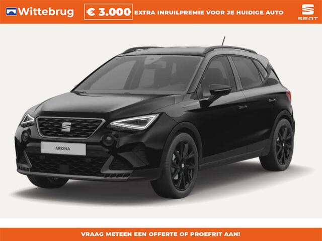 Seat Arona 1.0 EcoTSI FR Business Connect / Black Pack / Achteruitrijcamera / Keyless Entry/Go / Verwarmbare voorstoelen / Apple CarPlay(TM) & Android Auto(TM)