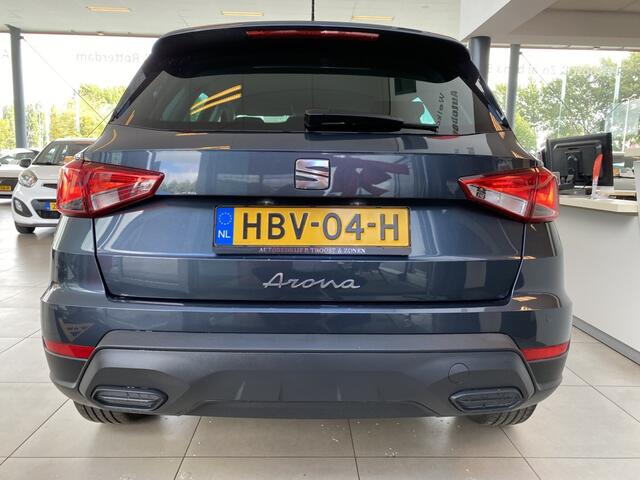 Seat Arona 1.0 EcoTSI Style Automaat,Unieke Kilometerstand,Apple Carplay Android/Auto,Virtual cockpit,Spraakbediening,Parkeersensoren,Lane assist,Airco,Cruisecontrol,Nieuwstaat,16 Inch Lmv