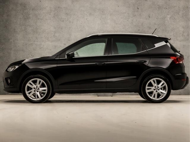 Seat Arona 1.0 TSI FR Sport Automaat (APPLE CARPLAY, GROOT NAVI, CLIMATE, STOELVERWARMING, SPORTSTOELEN, SFEERVERLICHTING, GETINT GLAS, PARKEERSENSOREN, CRUISE, NIEUWSTAAT)