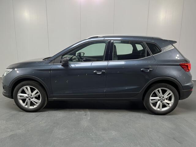 Seat Arona 1.0 TSI FR / AUTOMAAT/ FULL LINK/ NAVI/ LED/ ALCANTARA/ PARK. SENSOREN + CAMERA/ CLIMA/ 17" LMV/ RIJ-MODI