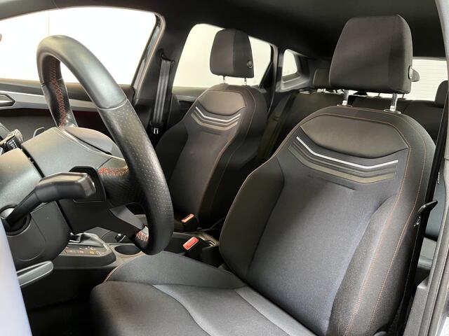 Seat IBIZA 1.5 TSI FR Black Edition / AUTOMAAT/ PARK. SENSOR. V+A/ CAMERA/ FULL LINK/ STOEL VERWARM./ DRIVE PROFILE/ ACC/ NAVI/ CLIMA/ DAB/ DIGITAL DASH/ LED/ ISOFIX/ 18'' LMV
