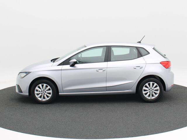 Seat IBIZA 1.0 TSi Style | LED | Carplay | Sensoren | Adaptive Cruise | Climate Control | Leder stuur | 15 Inch | 55.258 Km!!