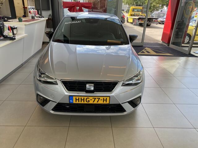 Seat IBIZA 1.0 EcoTSI FR Business Connect,Automaat/Keyless/Uniek!!/Lage kilometerstand!/Stoelverwarming/Virtual cockpit/Sfeerverlichting/Climate control/Cruise control Adaptief/Spraakbediening,LED koplampen/Apple carplay/Parkeersensoren V&A/Lane assist/Bluetooth/DAB
